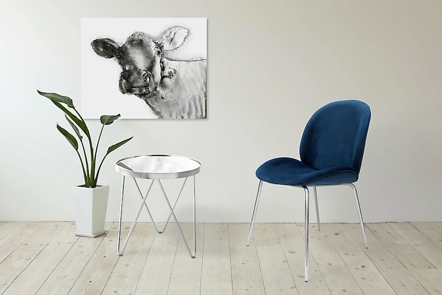 Kayoom Beistelltisch "Bonnie, modernes Gestell in Dreiecksform", (1 St.), A günstig online kaufen