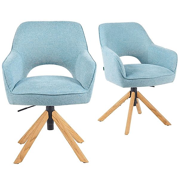 DUBI Möbel Polsterstuhl Mika-Lara 2er-Set günstig online kaufen