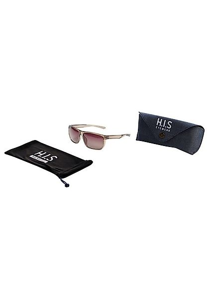 H.I.S Sonnenbrille (Set, 3-St., inklusive Softbeutel und Etui) sportlich-mo günstig online kaufen