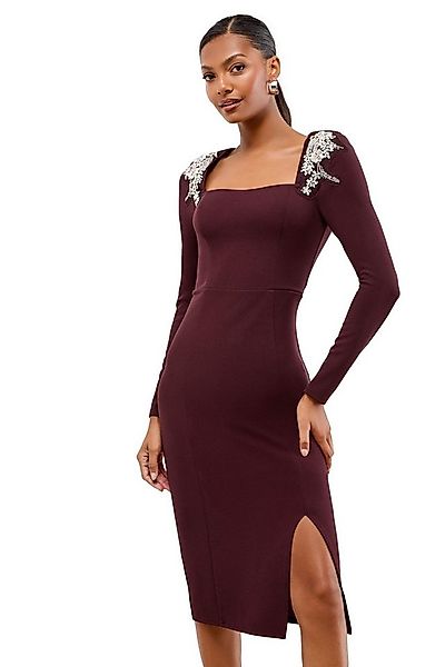 LIPSY Midikleid Lipsy Bodycon-Midikleid mit Verzierung, Regular (1-tlg) günstig online kaufen