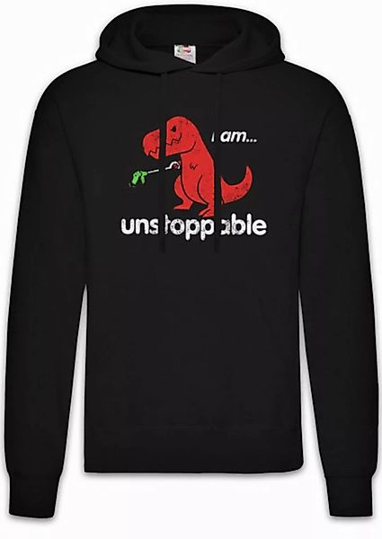 Urban Backwoods Hoodie I Am Unstoppable Herren Hoodie Tyrannosaurus Rex T-R günstig online kaufen