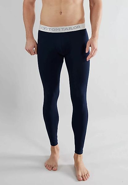 TOM TAILOR Leggings, mit farblich abgesetzem Logobund günstig online kaufen