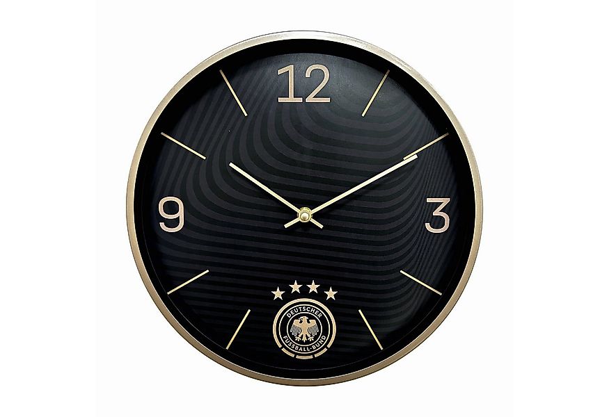 K&L Wall Art Wanduhr DFB Fußball Wanduhr Aluminium Uhr lautlos ohne Tickger günstig online kaufen