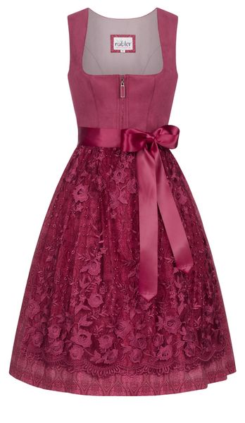 Nübler Trachtenkleid Midi Dirndl Gundi in günstig online kaufen