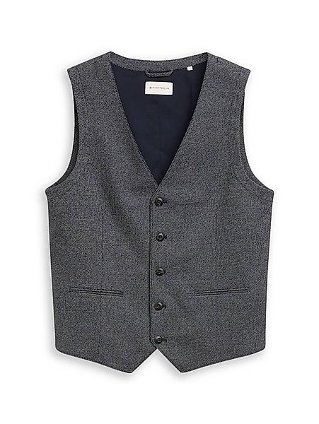 TOM TAILOR Strickweste 1049234 Sakko-Weste günstig online kaufen