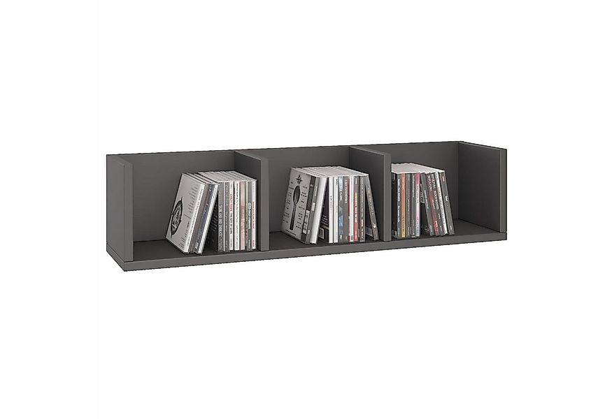 CARO-Möbel CD-Regal STARS, CD DVD Regal Wandregal Hängeregal Deko Bücher mi günstig online kaufen