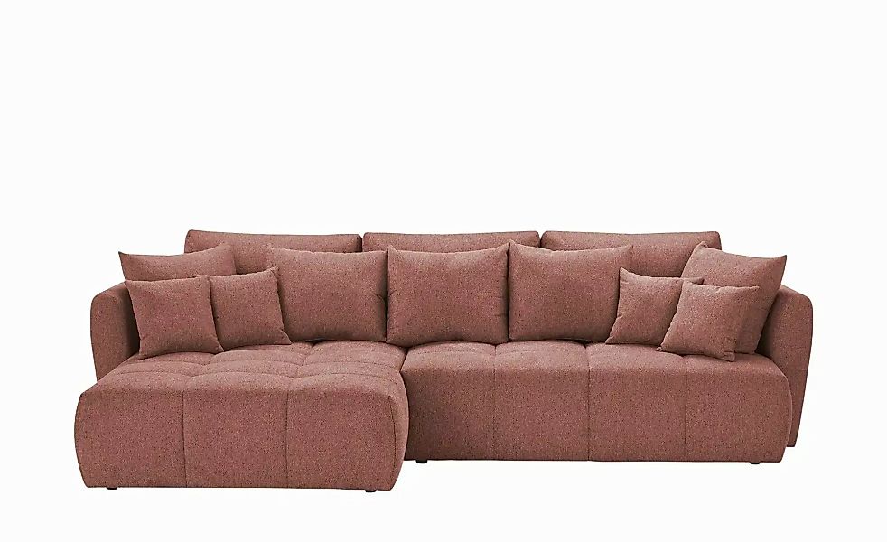 Ecksofa  Blix ¦ rot ¦ Maße (cm): B: 336 H: 96 T: 199.0 Polstermöbel > Sofas günstig online kaufen