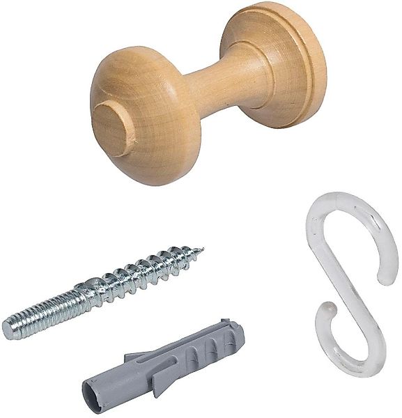 Liedeco Raffhalter, Gardinen, Vorhänge, (1-tlg), Schalhalter günstig online kaufen
