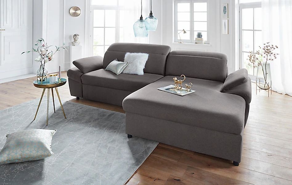 exxpo - sofa fashion Ecksofa »Kyoto, inkl. Kopfteil- und Armteilverstellung günstig online kaufen