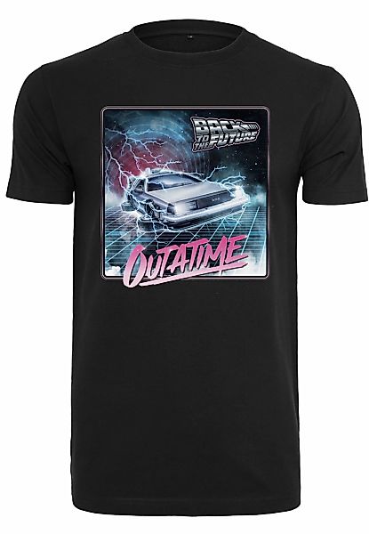 Merchcode T-Shirt "Merchcode Herren Back To The Future Outatime Tee" günstig online kaufen