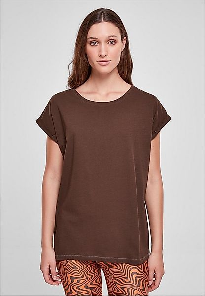 URBAN CLASSICS Rundhalsshirt Ladies Extended Shoulder Tee Damen T-Shirt günstig online kaufen