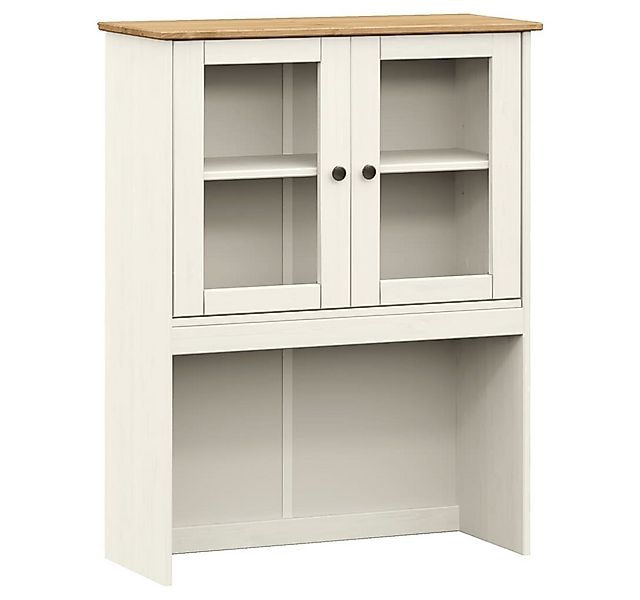 vidaXL Sideboard Sideboard-Aufsatz VIGO Weiß 78x30x100 cm Massivholz Kiefer günstig online kaufen