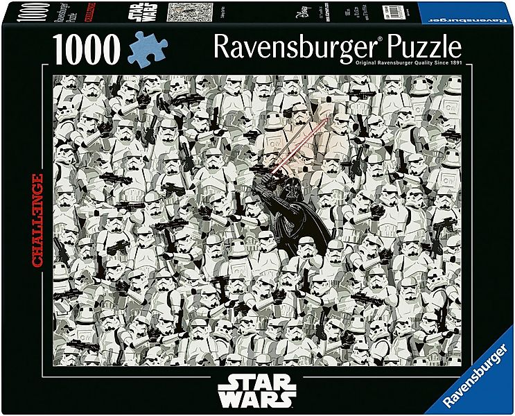 Ravensburger Puzzle Challenge, Star Wars, 1000 Puzzleteile, Made in Germany günstig online kaufen