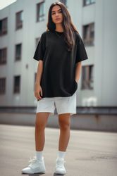 Reichstadt Oversize-Shirt Damen Relaxed Fit T-Shirt günstig online kaufen