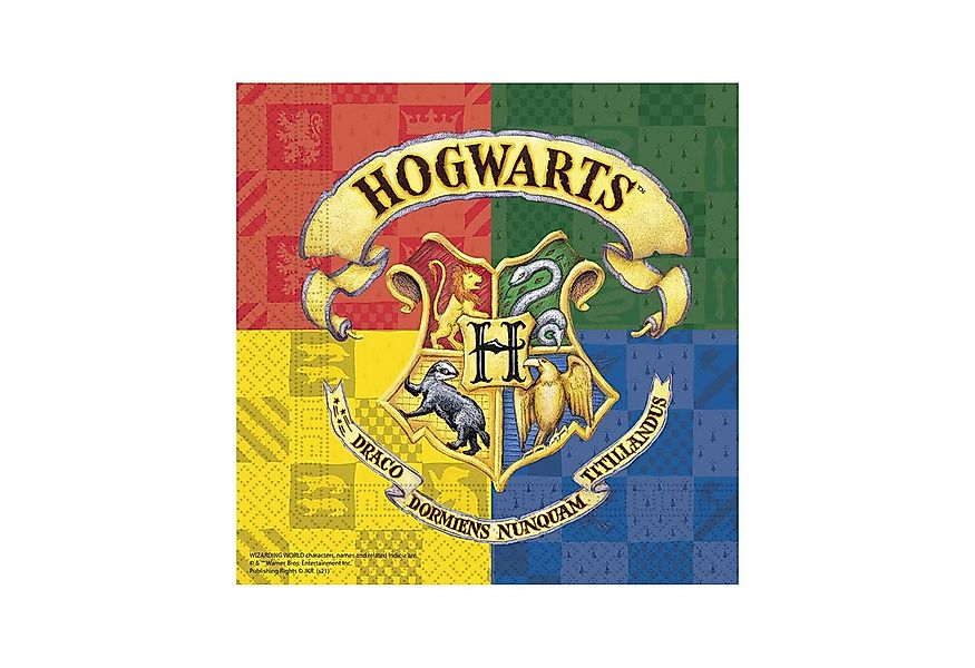 Procos Hängedekoration 'Harry Potter', Servietten 20Stk./33x33cm günstig online kaufen