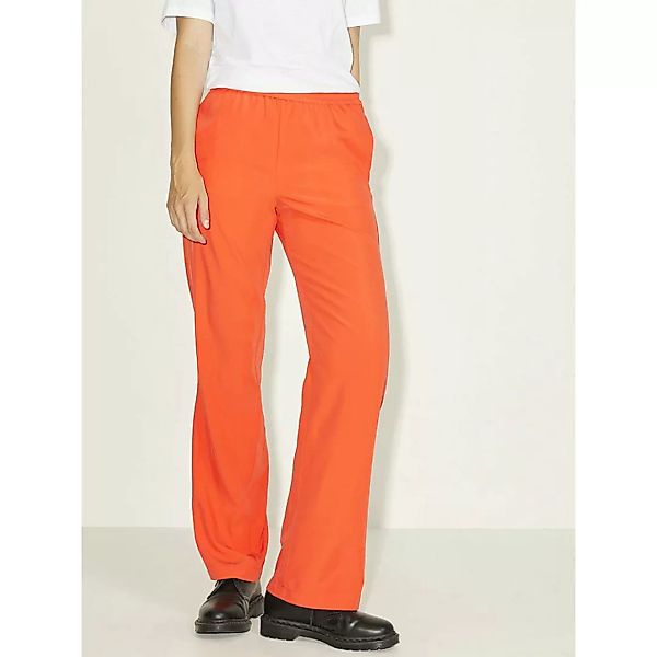 Jjxx Poppy Regular Hosen Mit Hoher Taille XS Red Orange günstig online kaufen