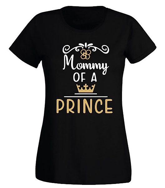 G-graphics T-Shirt Damen T-Shirt - Mommy of a Prince mit trendigem Frontpri günstig online kaufen