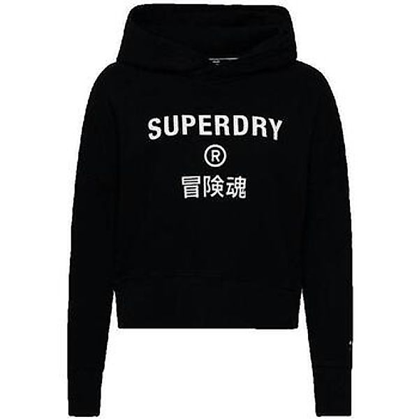 Superdry  Sweatshirt Sweat à capuche  CODE Core Sport Crop Box günstig online kaufen