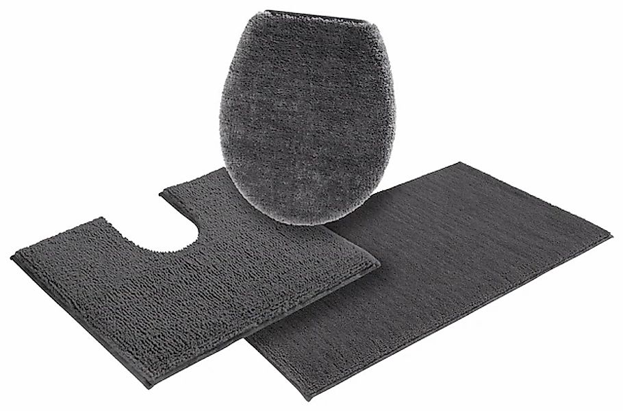 my home Badematte »Vanessa, Badvorleger, Badezimmer Teppich«, rutschhemmend günstig online kaufen