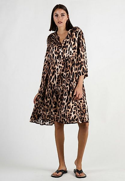 Andijamo-Fashion Tunikakleid WILD CAT EDELSATIN günstig online kaufen