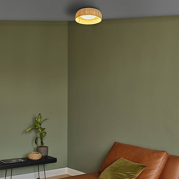 OSRAM LED-Deckenlampe Decor Bamboo Paper, Ø 30 cm, Bambus günstig online kaufen