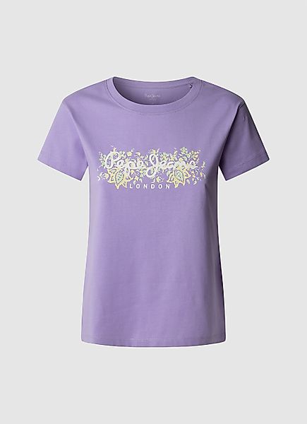 Pepe Jeans T-Shirt "AVA", mit floralem Print günstig online kaufen