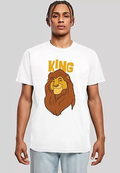 F4NT4STIC T-Shirt Disney The König der Löwen Mufasa King Print günstig online kaufen