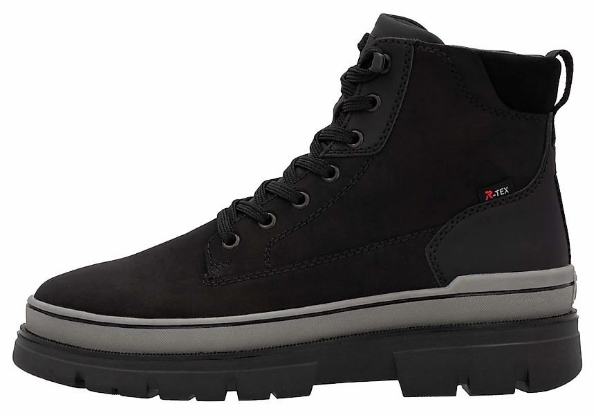 Rieker EVOLUTION Winterstiefelette Plateaustiefel, Schnürstiefel mit wasser günstig online kaufen