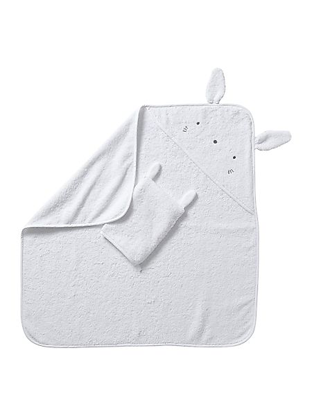 vertbaudet Kapuzenhandtuch Baby-Set aus Badetuch und günstig online kaufen