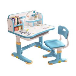 Rutaqian Kinderschreibtisch Kinderschreibtisch Set mit Schubladenstuhl, günstig online kaufen