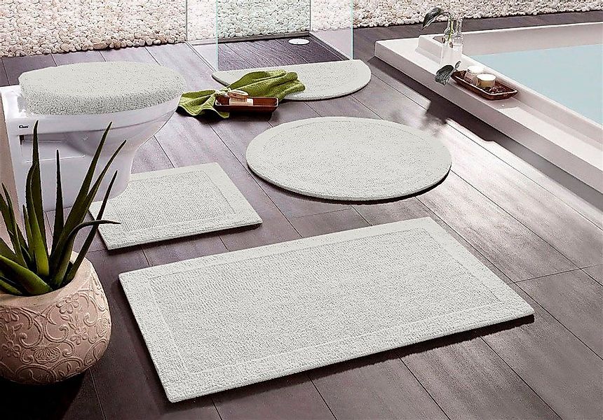 my home Badematte Kapra, Badvorleger, Badezimmer Teppich, Höhe 14 mm, beids günstig online kaufen