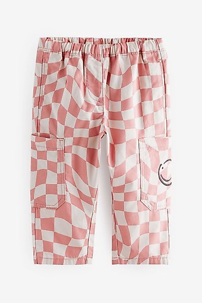 Next Stoffhose Hose im Schachbrettmuster (1-tlg) günstig online kaufen