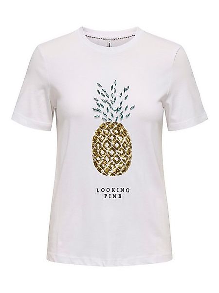 ONLY Kurzarmshirt ONLKITA LIFE REG S/S PINEAPPLE TOP JRS günstig online kaufen