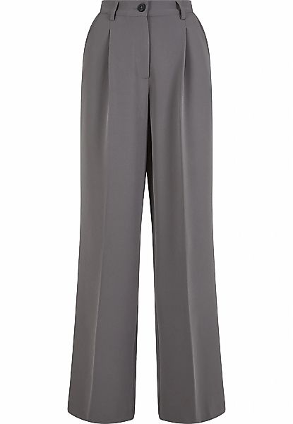 URBAN CLASSICS Stoffhose "Urban Classics Ladies Wide Leg Trousers" günstig online kaufen