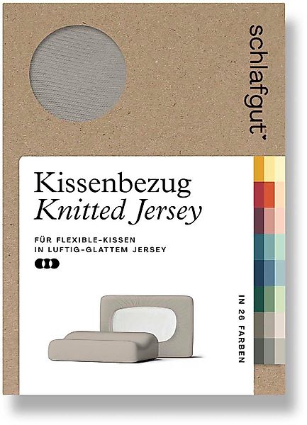 Schlafgut Kissenbezug »Pure flexibler Kissenbezug für Nackenstützkissen«, ( günstig online kaufen