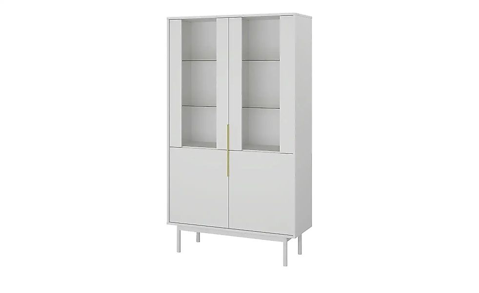 Vitrine  Vinchio ¦ weiß ¦ Maße (cm): B: 104 H: 179,5 T: 39.0 Schränke > Vit günstig online kaufen