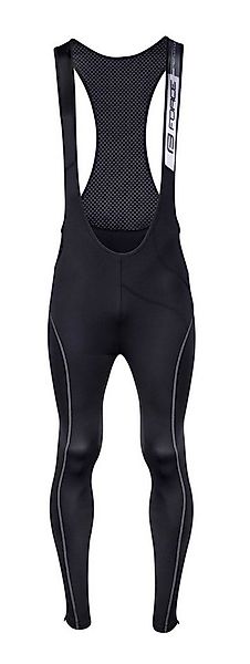 FORCE Fahrradhose Trägerhose FORCE REFLEX LINE in schwarz ohne Pad %%% günstig online kaufen