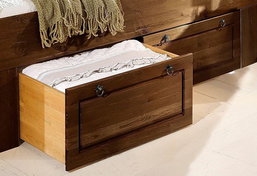 Home affaire Schubkasten "Tessin", (Set, 2 St.), Bettschubladen auf Rollen, günstig online kaufen