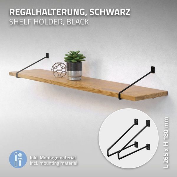 ML-DESIGN Wandregalhalter Regalhalterung Winkel Halterung für günstig online kaufen