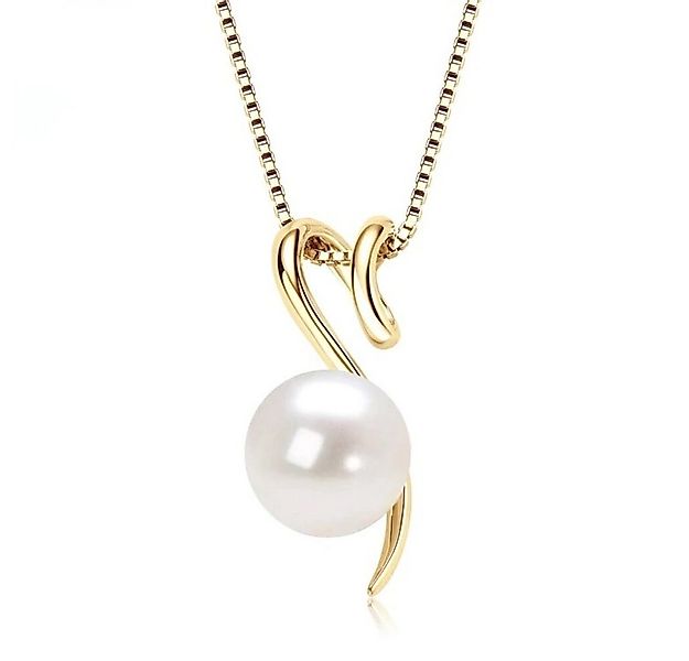 ROUGEMONT Perlenkette Extravagante Perlen Halskette Süßwasserperle 925 Silb günstig online kaufen