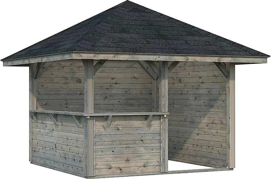 Palmako Holzpavillon "Bianca 8,3 m² Set 3", BxTxH: 300x300x323 cm günstig online kaufen