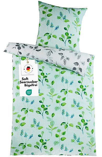 Carpe Sonno Bettwäsche Seersucker 135x200 Mikrofaser günstig online kaufen