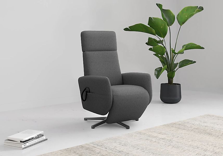 Home affaire TV-Sessel "Rochelle, inkl. Kopfteilverstellung & 360 Drehfunkt günstig online kaufen