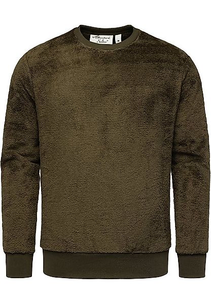 Amaci&Sons Sweatshirt LUDLOW Pullover mit Rundhalsausschnitt Herren Teddy P günstig online kaufen