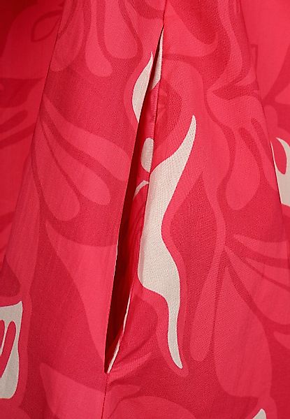 elanza Blusentop Long-Bluse mit Blüten-Print in günstig online kaufen