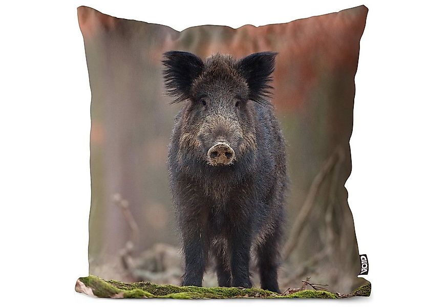 VOID Kissenbezug, (1 Stück), Eber Wildschwein Jagd Tier Wald baum wiese rar günstig online kaufen