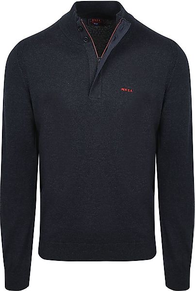 NZA Half Zip Pullover Akar Melange Navy - Größe XXL günstig online kaufen