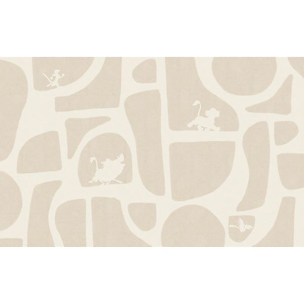 Komar Vlies Fototapete Disney The Lion King Animals And Shapes Beige günstig online kaufen