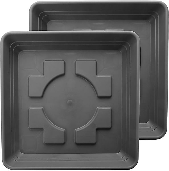 Centi Blumentopfuntersetzer LARA Untersetzer 40x40, für günstig online kaufen