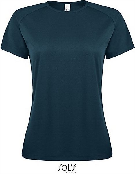SOLS Trainingsshirt Damen Raglan Sport T-Shirt + Längerer Rücken günstig online kaufen
